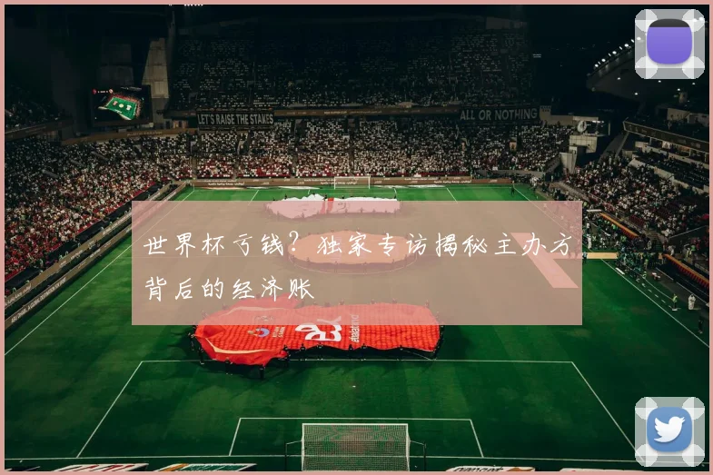 世界杯亏钱？独家专访揭秘主办方背后的经济账